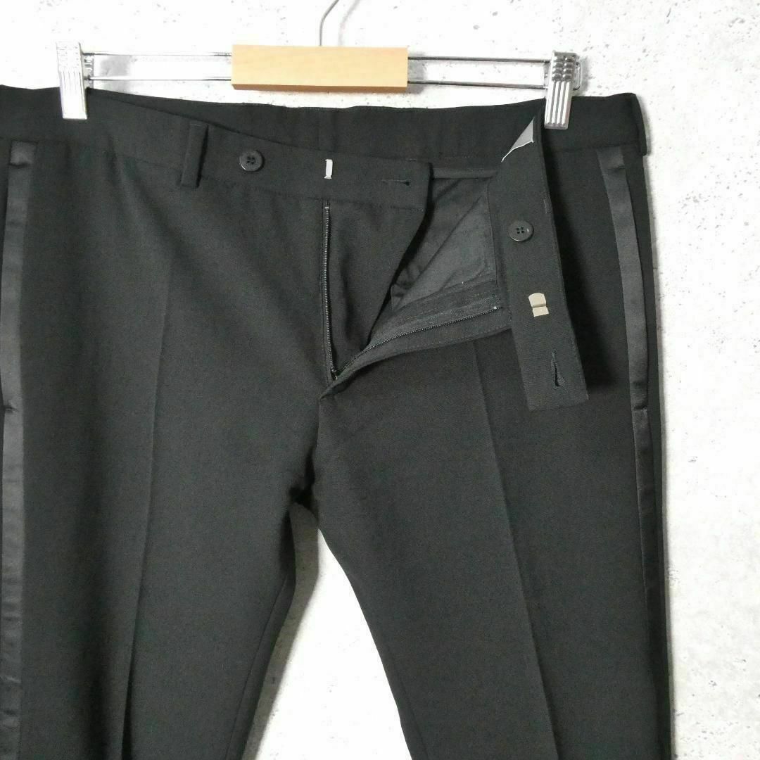 DIOR HOMME(ディオールオム)の極美品 DIOR サイドライン ストレッチ スリム パンツ スラックス メンズのパンツ(スラックス)の商品写真