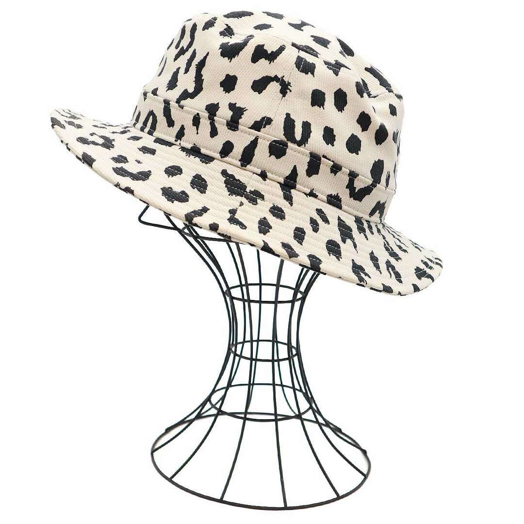 WACKO MARIA(ワコマリア)のWACKO MARIA ワコマリア 21AW LEOPARD BUCKET HAT (TYPE-2) レオパードコーデュロイバケットハット ホワイト M メンズの帽子(ハット)の商品写真