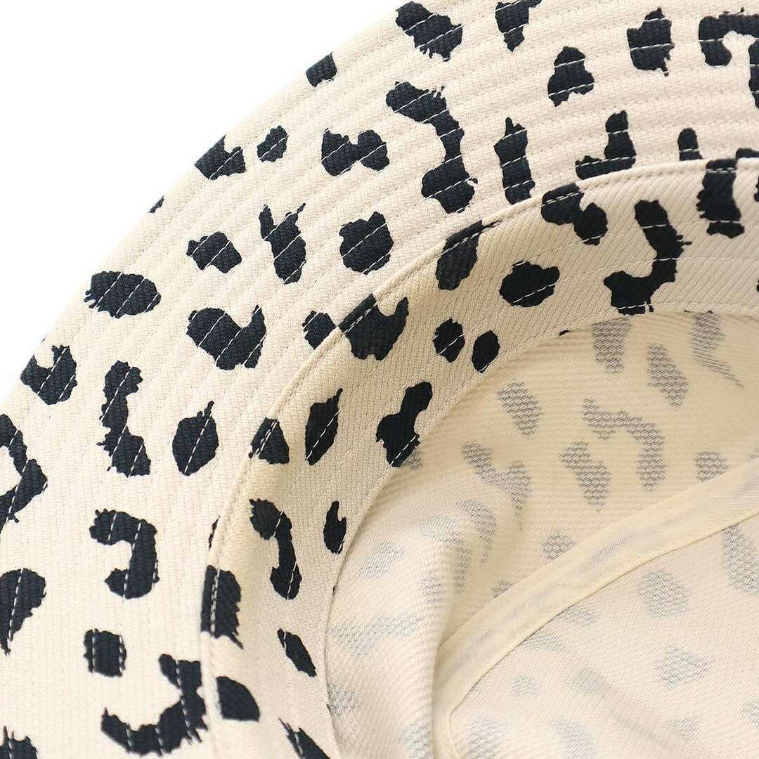 WACKO MARIA(ワコマリア)のWACKO MARIA ワコマリア 21AW LEOPARD BUCKET HAT (TYPE-2) レオパードコーデュロイバケットハット ホワイト M メンズの帽子(ハット)の商品写真