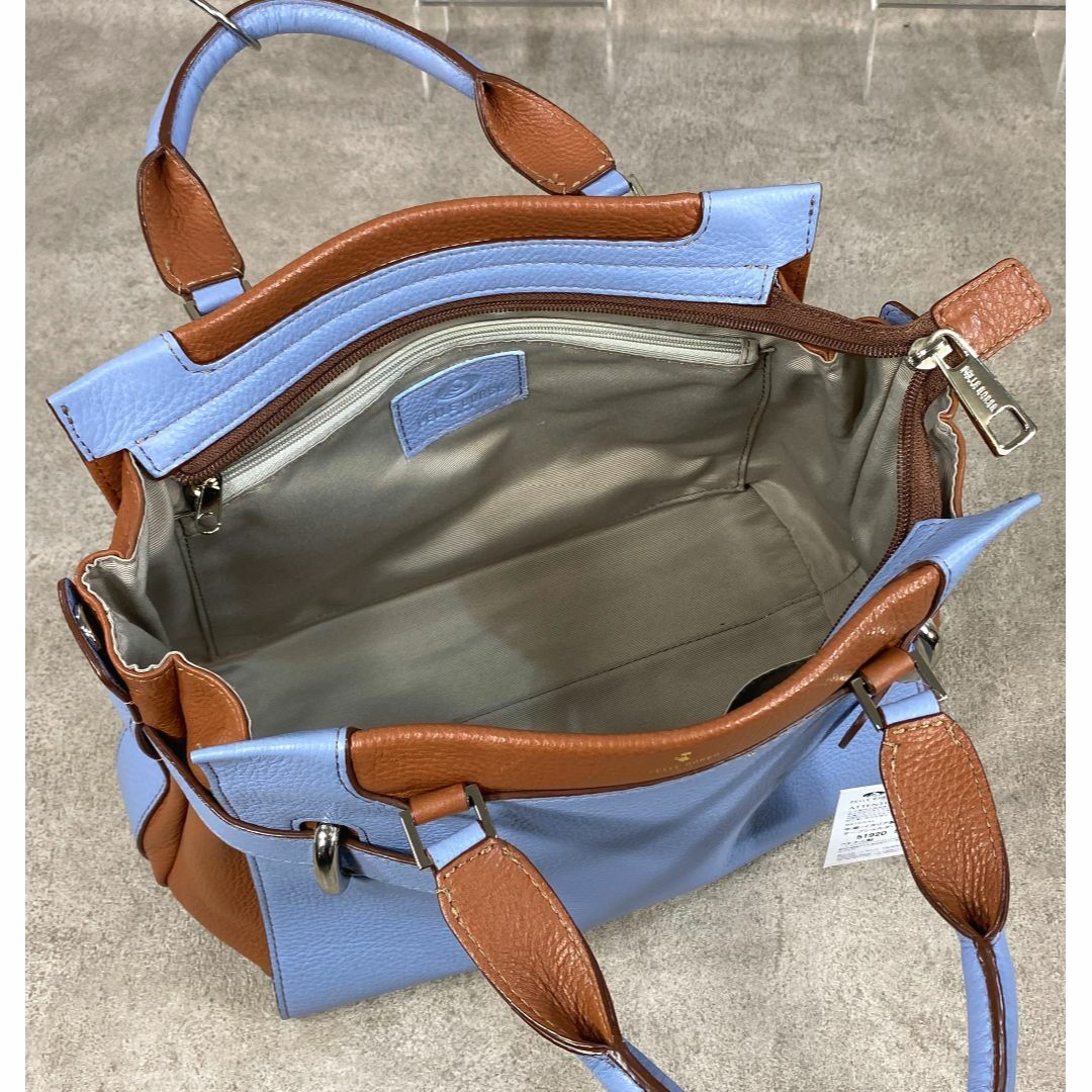 PELLE BORSA ペレボルサ　バッグ　ショルダーバッグ　2ウェイ柄デザインプリント