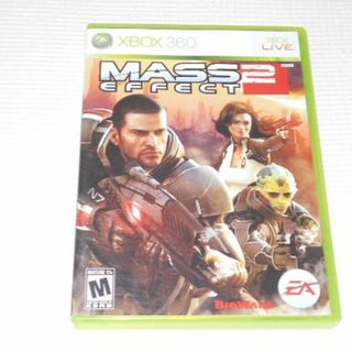 エックスボックス360(Xbox360)のxbox360★MASS EFFECT 2 海外版 北米版(家庭用ゲームソフト)