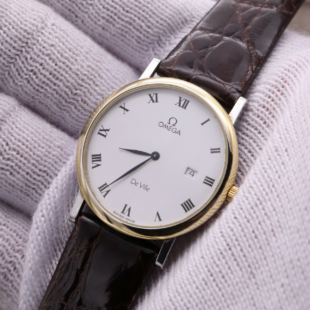 正規品【新品電池】OMEGA デビル/動作良好 美品 人気モデル DeVille 正規品【新品電池】OMEGA デビル/動作良好 美品 人気モデル DeVille