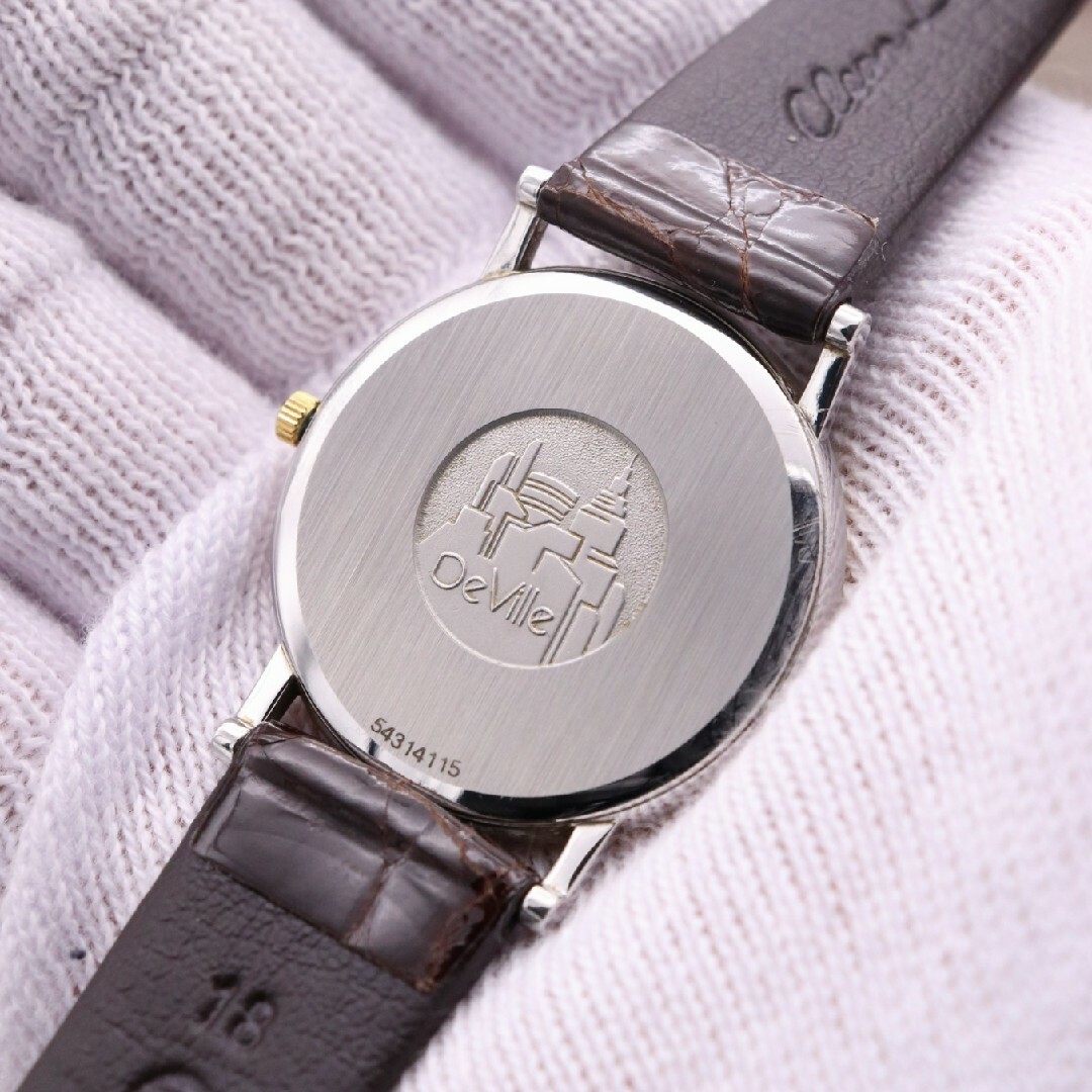 正規品【新品電池】OMEGA デビル/動作良好 美品 人気モデル DeVille 正規品【新品電池】OMEGA デビル/動作良好 美品 人気モデル DeVille