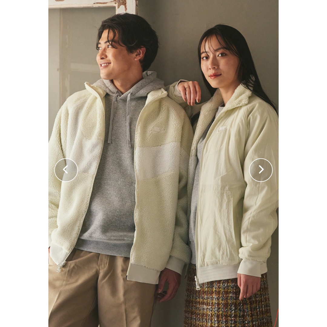 NIKE - ナイキ NIKE リバーシブル ボア フリース ジャケット NIKE - ナイキ NIKE リバーシブル ボア フリース ジャケット