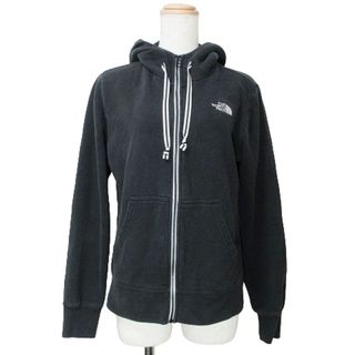 ザノースフェイス(THE NORTH FACE)のザノースフェイス ジップアップパーカー アウトドア ウエア M 黒 ■GY01(パーカー)