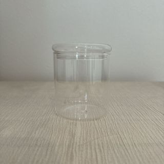 MUJI (無印良品) - 【新品・未使用‼️】廃盤品 無印良品 コットン・綿棒ガラスケース