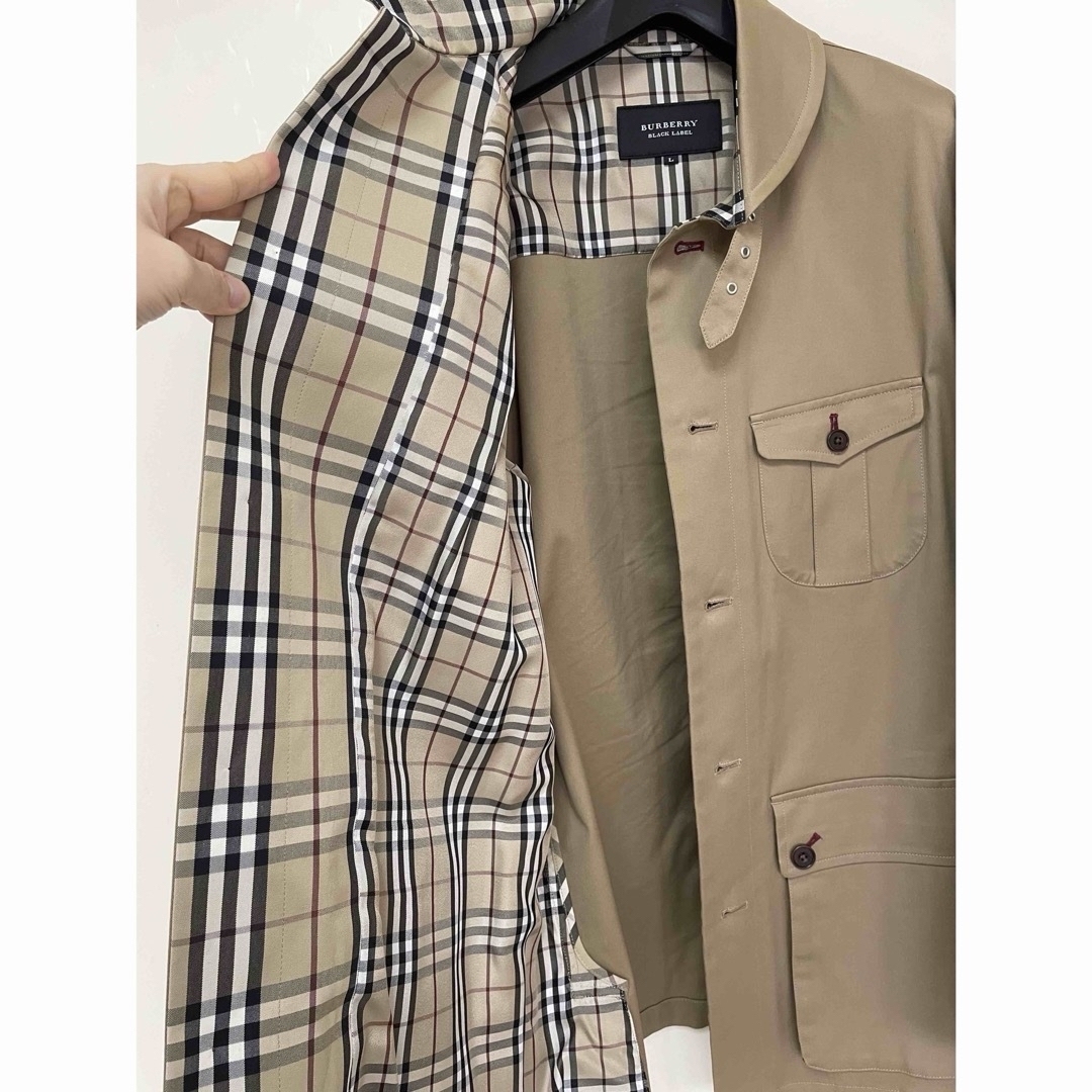 BURBERRY BLACK LABEL(バーバリーブラックレーベル)のバーバリーブラックレーベルのトレンチコート メンズのジャケット/アウター(トレンチコート)の商品写真