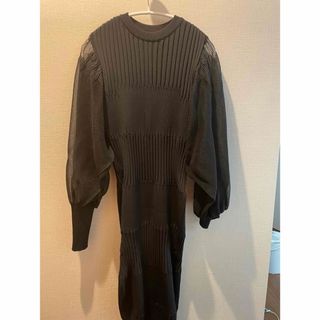 イッセイミヤケ(ISSEY MIYAKE)のhatakenegi様　CFCL FLUTED LUCENT DRESS(ロングワンピース/マキシワンピース)