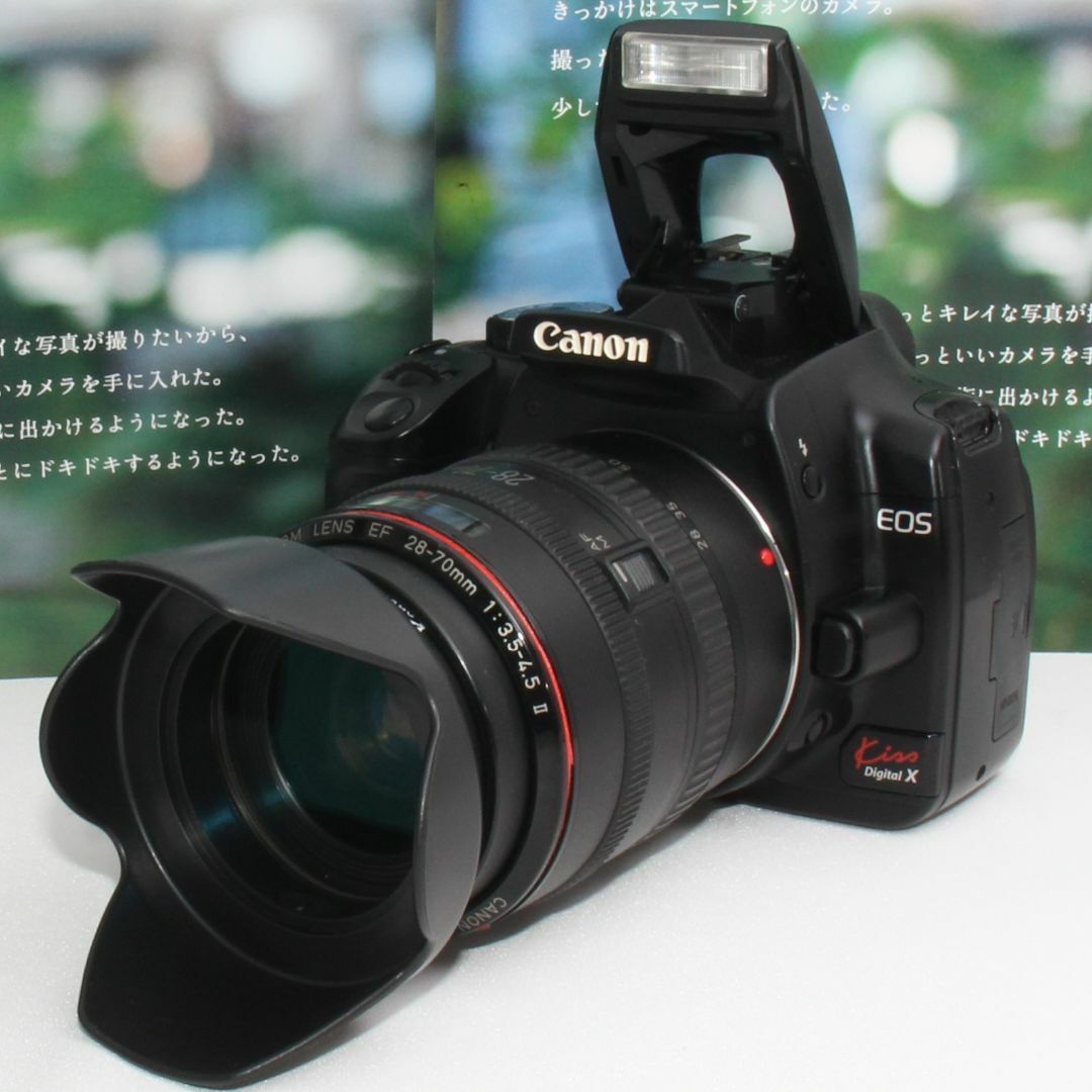 デジタル一眼❤️一眼レフデビューに最適の人気機種❤️Canon EOS kiss