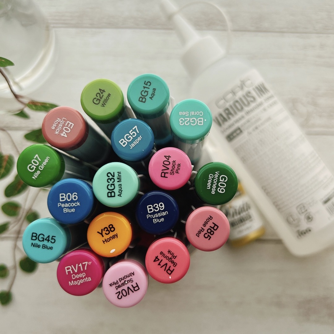 COPIC - コピック アルコールインク アルコールインクアート 17 COPIC - コピック アルコールインク アルコールインクアート 17