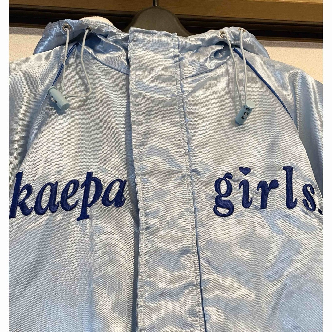 Kaepa(ケイパ)のkaepagirl150防寒着ベンチコート通学レジャー中綿裏ボアフーデッド手洗可 スポーツ/アウトドアのサッカー/フットサル(ウェア)の商品写真