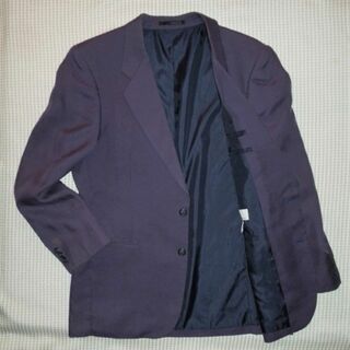 ヴィンテージ セットアップ ソフトスーツ 紫 パープル 90’s 古着 メンズ(セットアップ)