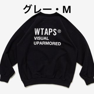 ダブルタップス(W)taps)のWTAPS FORTLESS SWEATER COTTON 23AW M グレー(スウェット)