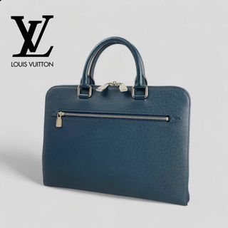 ヴィトン(LOUIS VUITTON) タイガ メンズバッグ（ブルー・ネイビー/青色