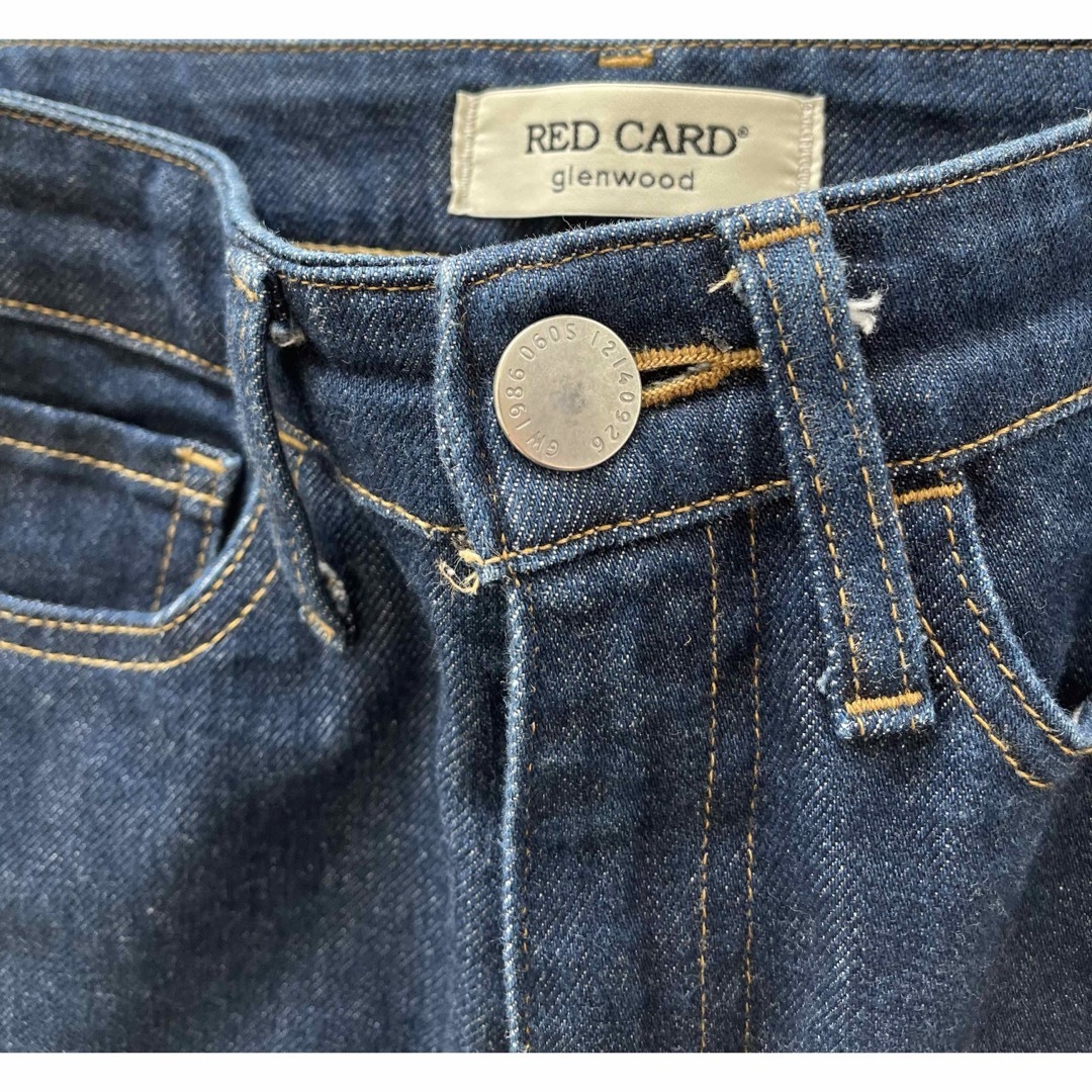 RED CARD(レッドカード)のRED CARD デニム　長谷川潤コラボ レディースのパンツ(デニム/ジーンズ)の商品写真