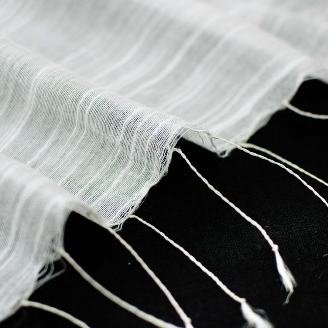 手織りシルクレーヨン暖簾 インテリア/住まい/日用品のカーテン/ブラインド(のれん)の商品写真