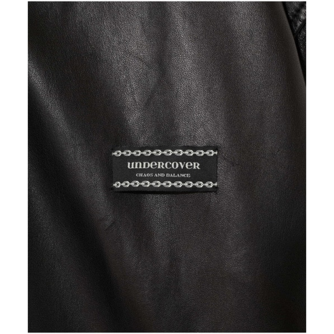 UNDERCOVER(アンダーカバー)のUNDERCOVER シープレザーコーチJKT サードアイ メンズのジャケット/アウター(レザージャケット)の商品写真
