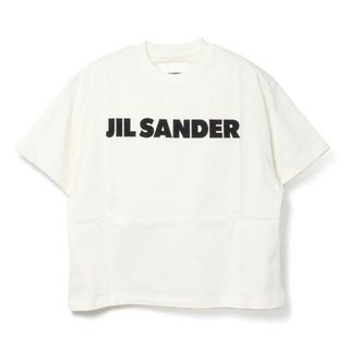 ジルサンダー(Jil Sander)の【新品未使用】 JIL SANDER ジルサンダー レディース Logo T-Shirt ロゴTシャツ カットソー 半袖 J02GC0001J45148 【Lサイズ/NATURAL】(Tシャツ(半袖/袖なし))