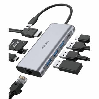 USB Cハブアダプター 9イン1 USB Type Cアダプター HDMI(その他)