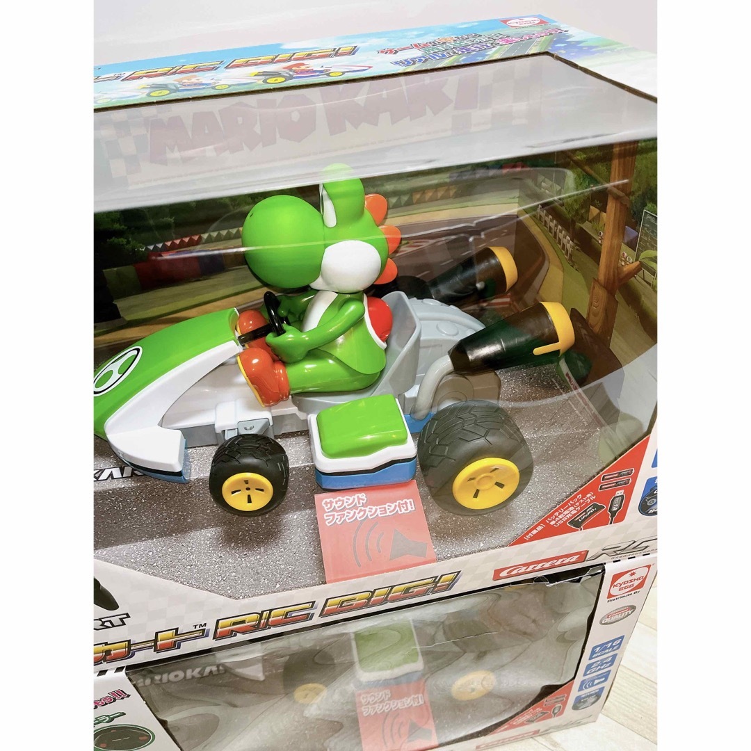 マリオカートラジコン R/C BIG! ヨッシー×2箱 エンタメ/ホビーのおもちゃ/ぬいぐるみ(トイラジコン)の商品写真
