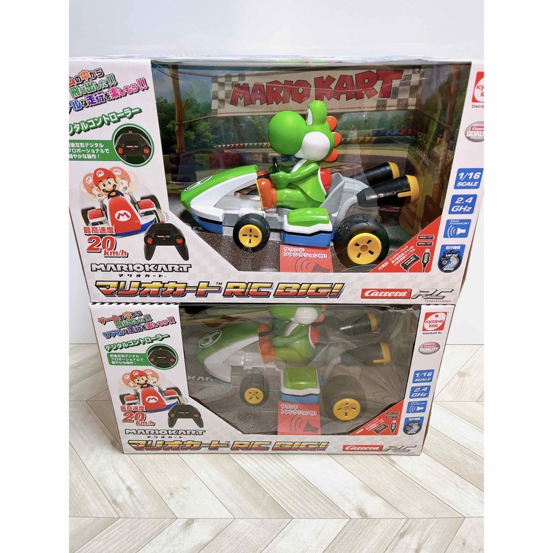 マリオカートラジコン R/C BIG! ヨッシー×2箱の通販 by LANDY マリオカートラジコン R/C BIG! ヨッシー×2箱の通販 by LANDY