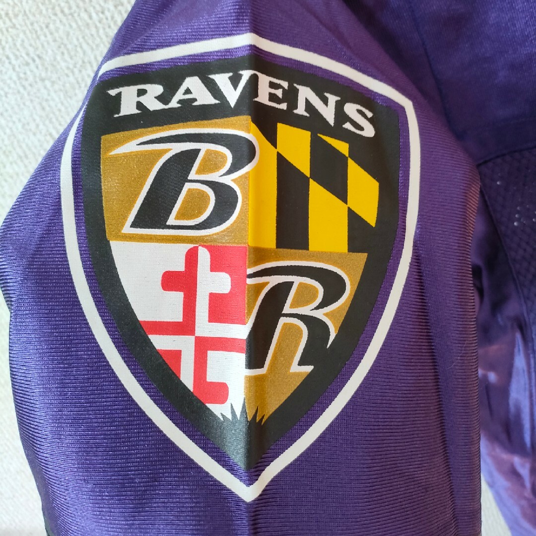 Reebok(リーボック)の【か】Ravens ユニフォーム　ゲームシャツ　ストリート　ダンス衣装 スポーツ/アウトドアのスポーツ/アウトドア その他(アメリカンフットボール)の商品写真