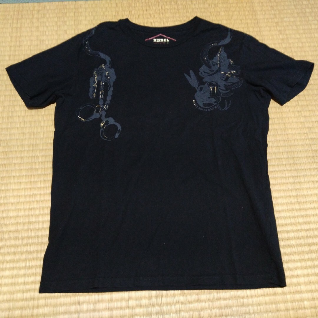 DIESEL(ディーゼル)の未使用★DIESELディーゼル★Tシャツ★黒★L★正規品 メンズのトップス(Tシャツ/カットソー(半袖/袖なし))の商品写真