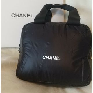 シャネル(CHANEL)のシャネル　コスメミニトートバッグ　黒　コスメバック(トートバッグ)