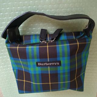 バーバリー(BURBERRY)のBURBERRY　ポーチ　チェック柄(ポーチ)