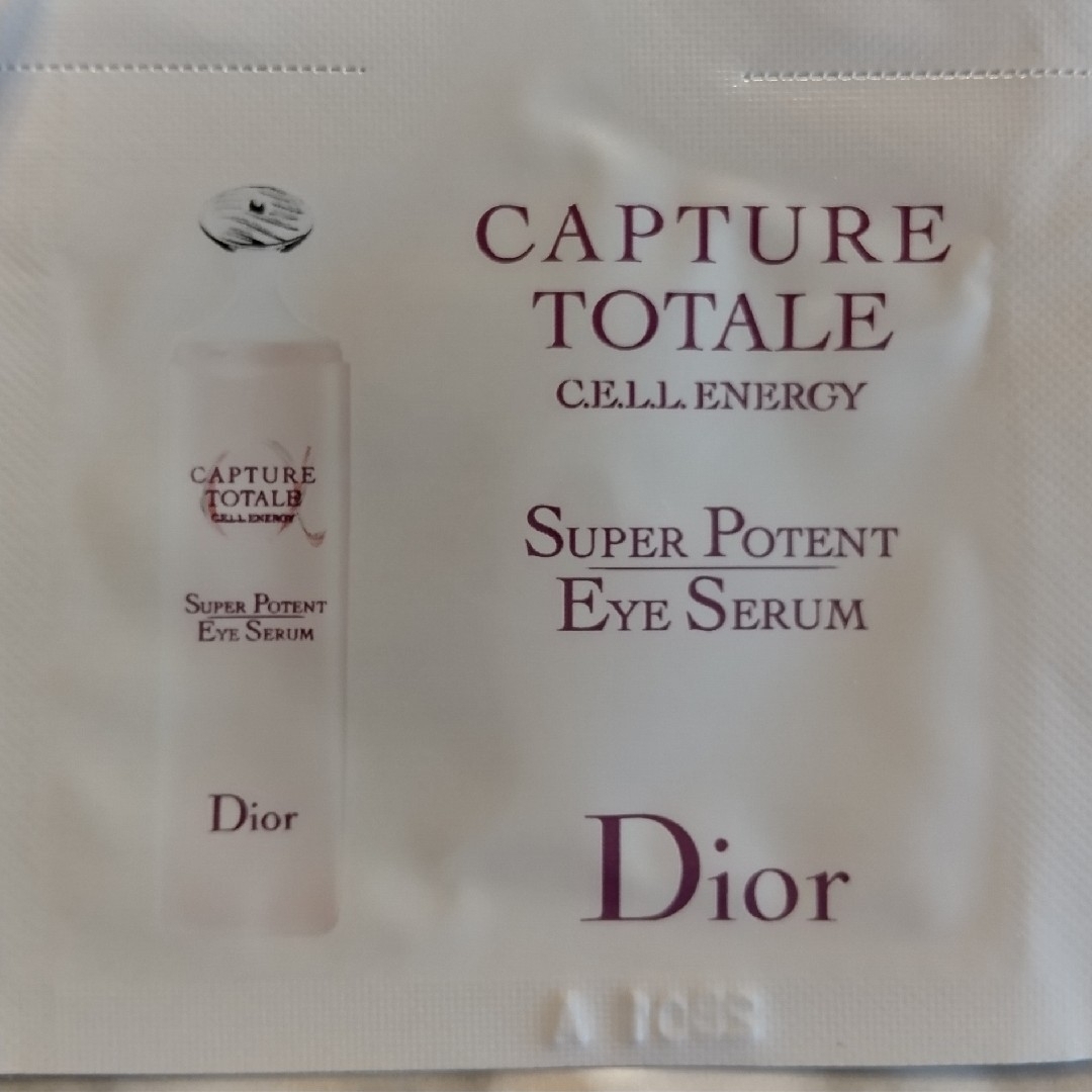 Dior(ディオール)の新品♡Dior♡カプチュールトータル セル ENGY アイセラム クリーム コスメ/美容のキット/セット(サンプル/トライアルキット)の商品写真