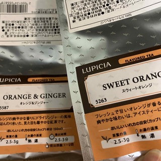 ルピシア(LUPICIA)のルピシア　オレンジ２種セット(茶)