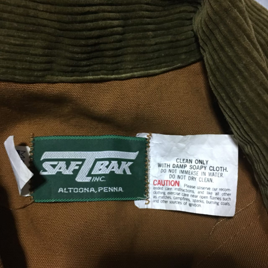 carhartt(カーハート)のSAFTBAK ハンティングジャケット Tan×Orange S メンズのジャケット/アウター(カバーオール)の商品写真