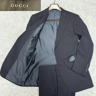 Gucci - size46☆良品☆グッチ GUCCI ３釦スーツ グレー系の通販 by 