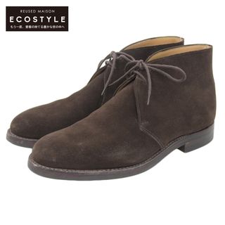 Crockett&Jones - クロケット＆ジョーンズ 美品 CROCKETT&JONES クロケット＆ジョーンズ CHERTSEY チャッカブーツ スエード メンズ ブラウン 7E 7E