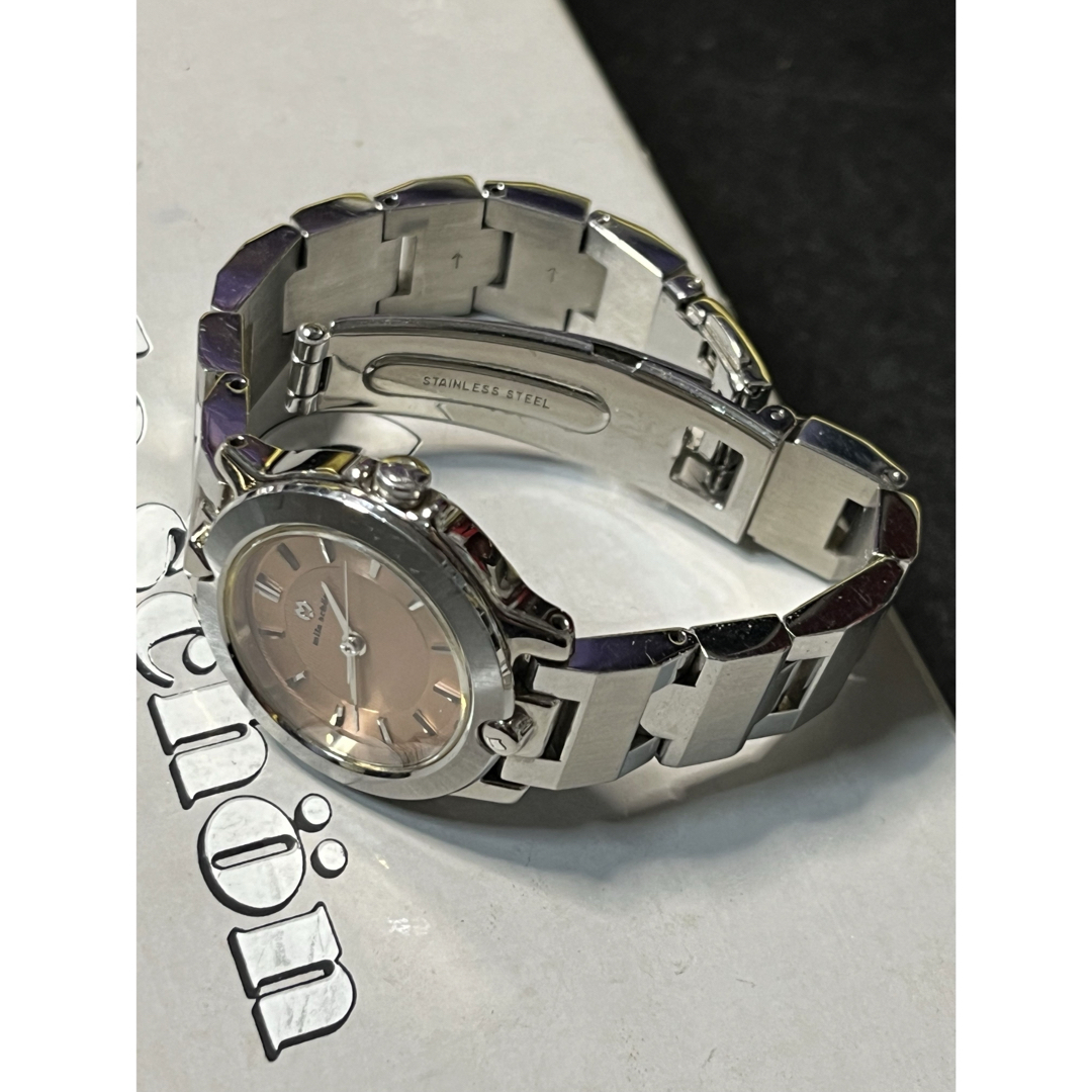 mila schon(ミラショーン)の★ milaschon ミラショーン ピンク系 レディース 腕時計 ★保管品 レディースのファッション小物(腕時計)の商品写真
