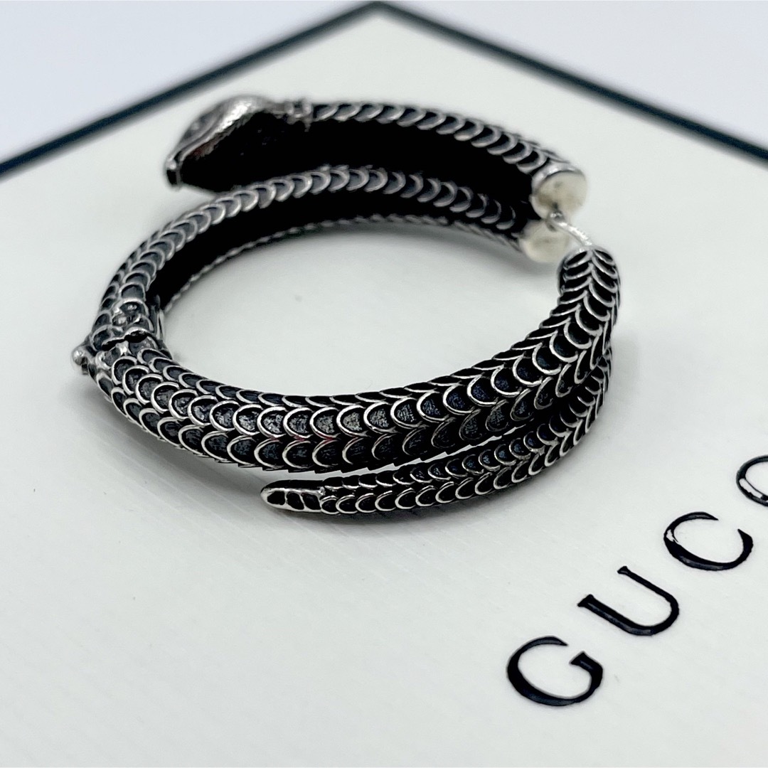 【超美品/激レア】GUCCI ピアス スネーク ウルボロス ヘビ キングスネーク 【超美品/激レア】GUCCI ピアス スネーク ウルボロス ヘビ キングスネーク