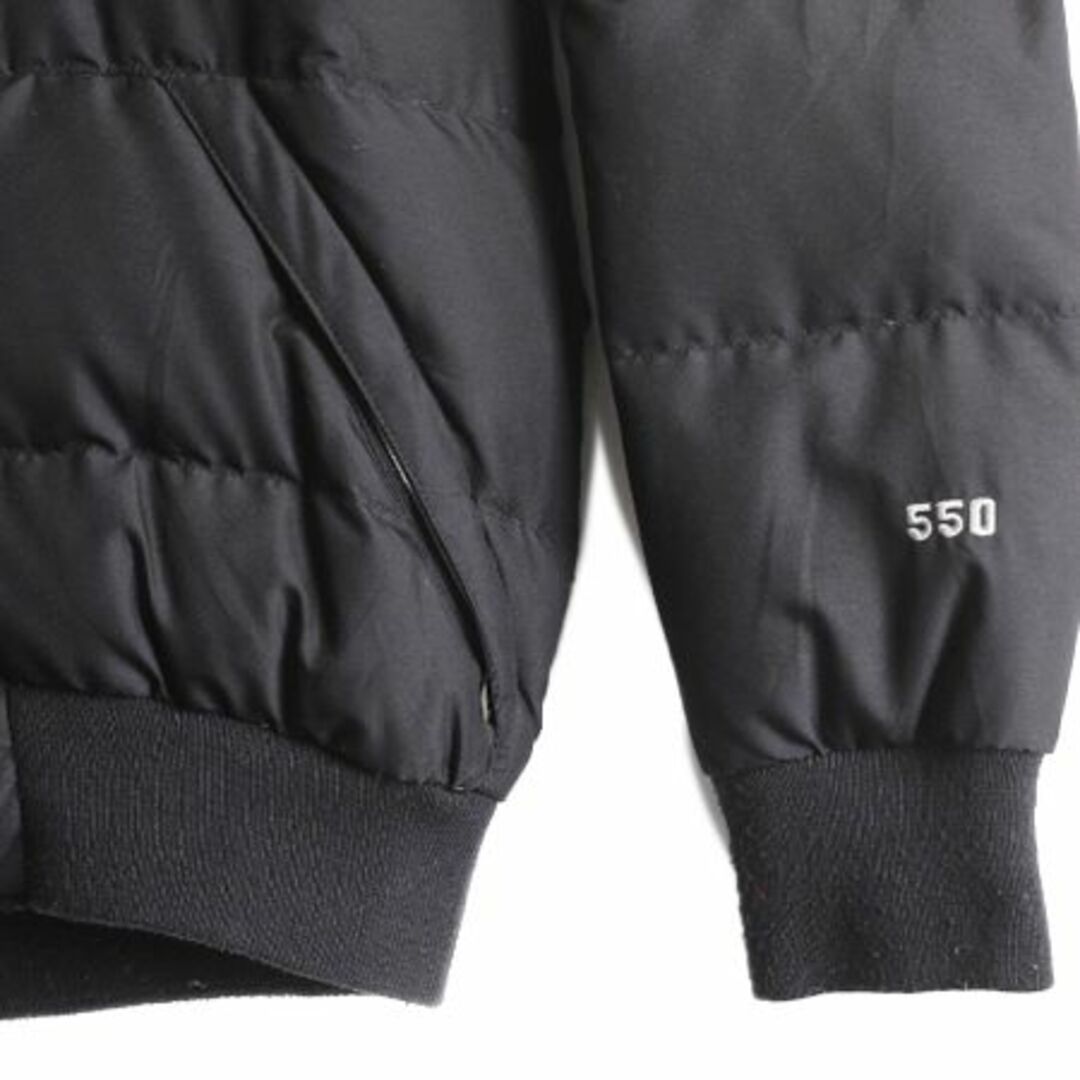 THE NORTH FACE(ザノースフェイス)のノースフェイス ダウン パーカー ジャケット レディース M 程/ The North face アウトドア 550フィル ナイロン フェイクファー ブルゾン 黒 レディースのジャケット/アウター(ダウンジャケット)の商品写真