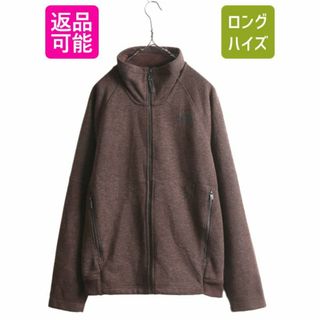 ザノースフェイス(THE NORTH FACE)のUS企画 ノースフェイス フルジップ フリース ジャケット メンズ M / 古着 The Notrh Face アウトドア ウール ジャージ ブルゾン ハイネック(ブルゾン)