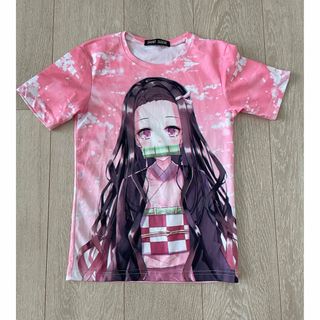 キメツノヤイバ(鬼滅の刃)の鬼滅の刃　禰󠄀豆子　半袖シャツ(Tシャツ/カットソー)