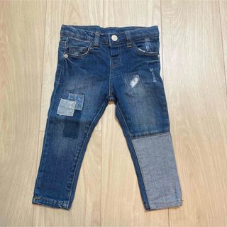 ザラキッズ(ZARA KIDS)のZara baby  ダメージデニム　80cm(パンツ)