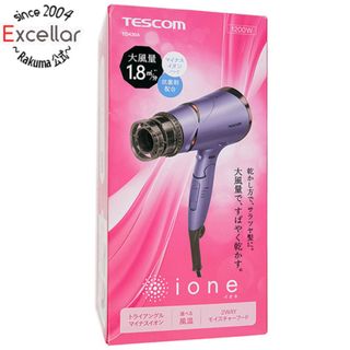 テスコム(TESCOM)のテスコム　マイナスイオン ヘアードライヤー ione TD430A-V　パープル(ドライヤー)