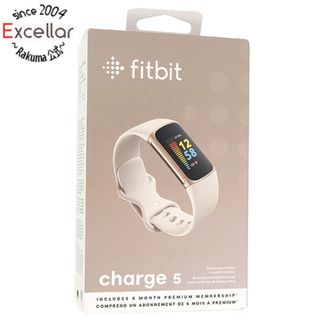 Fitbit　Fitbit Charge 5 FB421GLWT-FRCJK　ルナホワイト/ソフトゴールド　未使用(腕時計(デジタル))