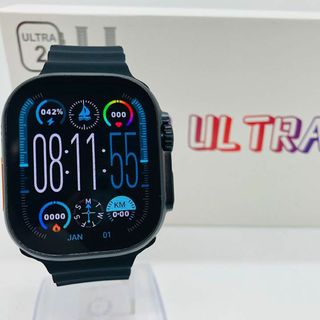 VA9ULTRA スマートウォッチ 血糖値測定 血圧測定 心拍数測定 HK9(腕時計(デジタル))