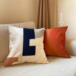 ザラホーム(ZARA HOME)の美品★45×45クッションカバー　(クッションカバー)