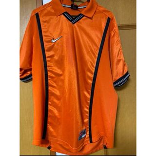 ナイキ(NIKE)のレア　NIKE ナイキ フットボールシャツ　古着　サッカー　ユニフォーム(Tシャツ/カットソー(半袖/袖なし))