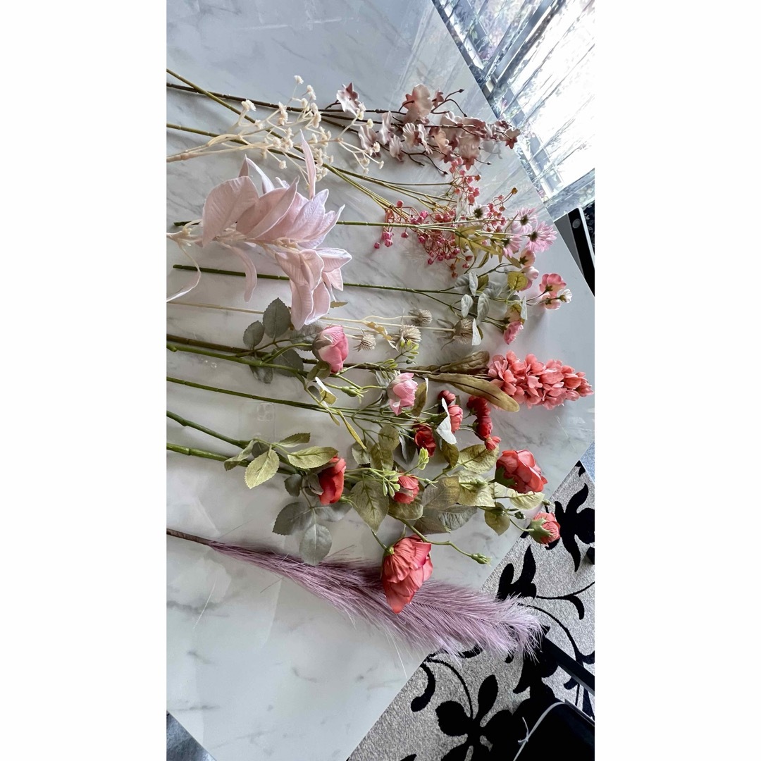 ダイソー¥200造花アレンジ。寄せ植え等のお話しの通販 by 滋賀 ダイソー¥200造花アレンジ。寄せ植え等のお話しの通販 by 滋賀
