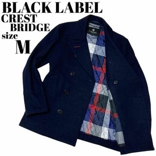 ブラックレーベルクレストブリッジ(BLACK LABEL CRESTBRIDGE)の【高級】BLACK LABEL CRESTBRIDGE チェック コート 碇(ステンカラーコート)