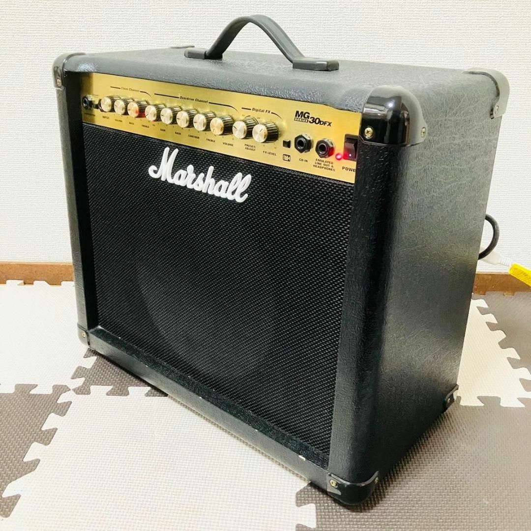 購入希望ですMarshall マーシャル ギターアンプ MG30DFX - アンプ