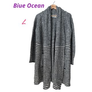 Blue Oceanブルーオーシャン　ロングカーディガン　トップス　アウター(カーディガン)