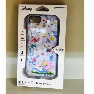 ディズニー(Disney)のiPhone8.7.6s.6   不思議の国のアリス　ディズニー(iPhoneケース)